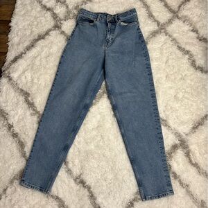 H&M blue mom jeans